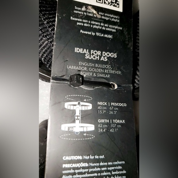 Zeedog H-Harness GOTHAM | NWT | Sizes: Large - Picture 10 of 12